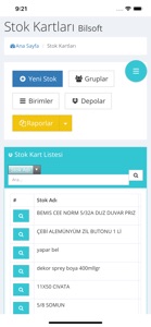 Bilsoft Mobil Ön Muhasebe V2 screenshot #6 for iPhone