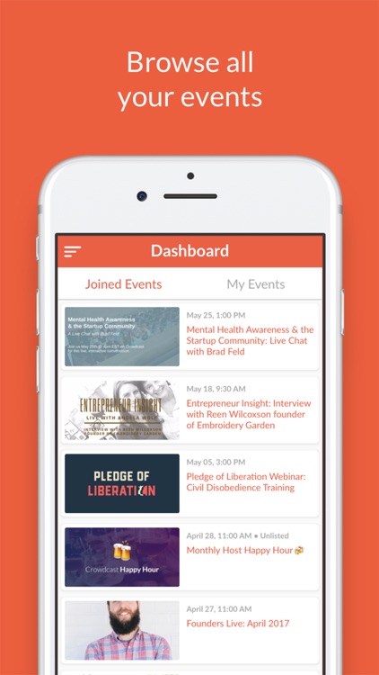 Crowdcast Mobile screenshot-4
