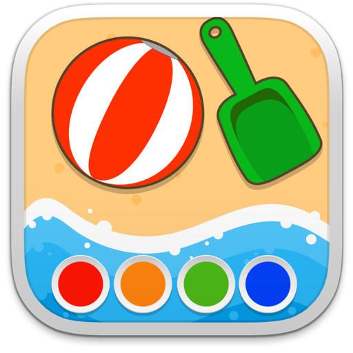 Coloring Book - Travel icon