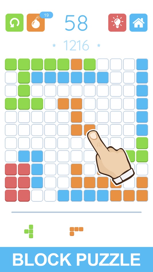 #1. Сolor block puzzle (iOS) By: Vadim Fonderkin