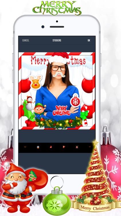 Christmas Photo Booth Editor