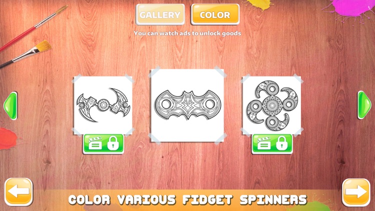 Fidget Spinner - Coloring Book