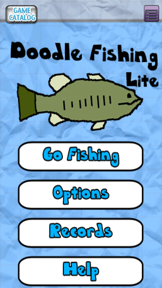 Doodle Fishing Lite screenshot