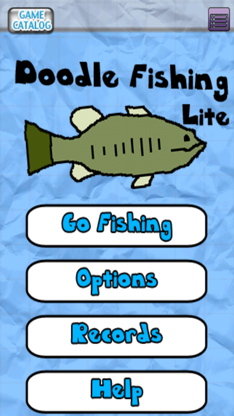 Doodle Fishing Lite screenshot 1