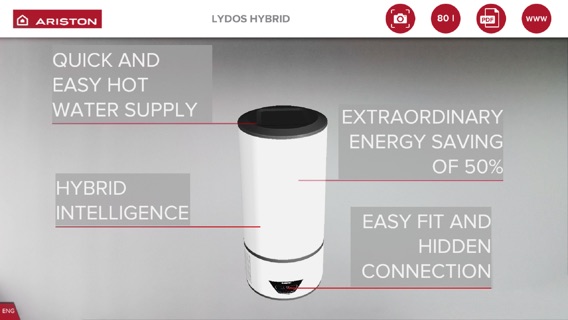 Ariston Lydos Hybrid 3Dのおすすめ画像2