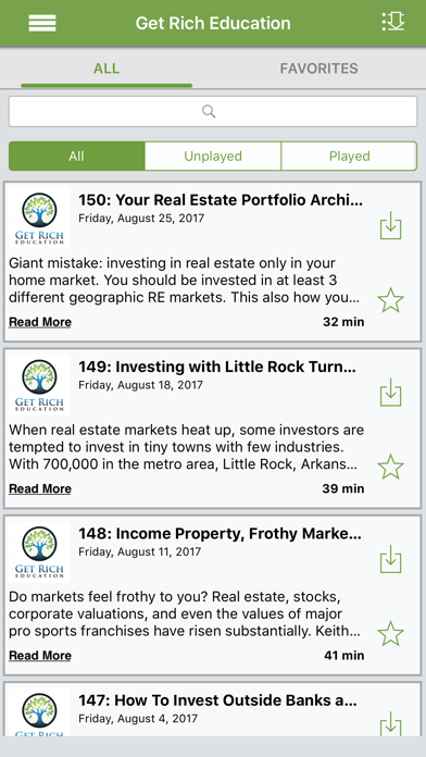 Get Rich Education App iPhone screenshot 2 - Business app