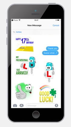 Learn to Drive Sticker Pack screenshot 3