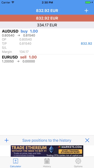 Trader Calculator screenshot 3