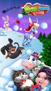 Farm Animals Christmas screenshot #2 for iPhone