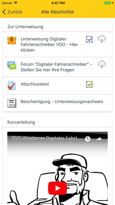 SVG-Akademie (e-learning) screenshot 3