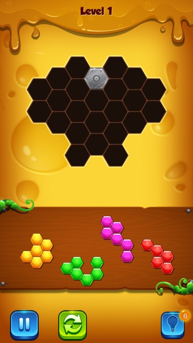 1001 Hexagon Block screenshot 2