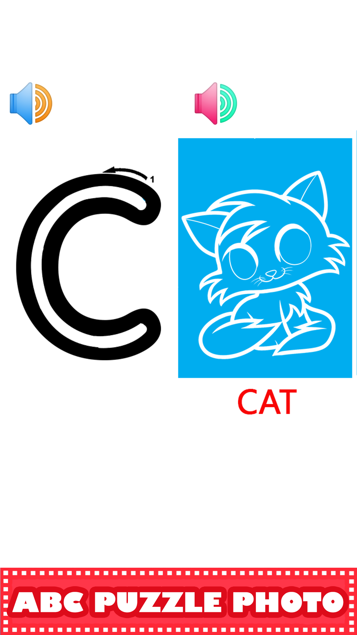 ABC Puzzle Photo Vocabulary screenshot 3