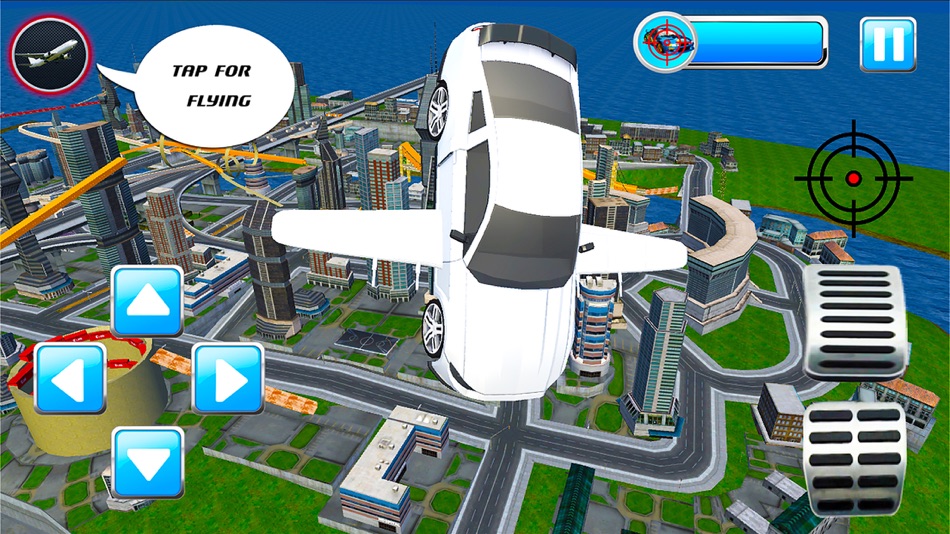 Flying car driving flight sim - 1.2 - (iOS)