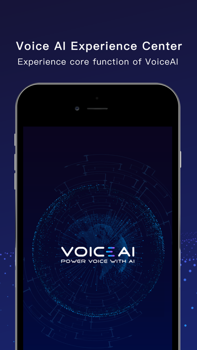 VoiceAI Experience Center Screenshot