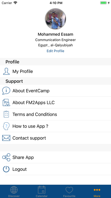 EventCamp App screenshot 3