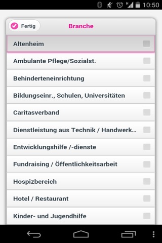 DKM Stellenmarkt Mobile screenshot 3