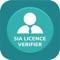 This app is designed to verifiy SIA licenced individuals on you iPhone