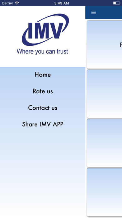 IMV Online screenshot 2