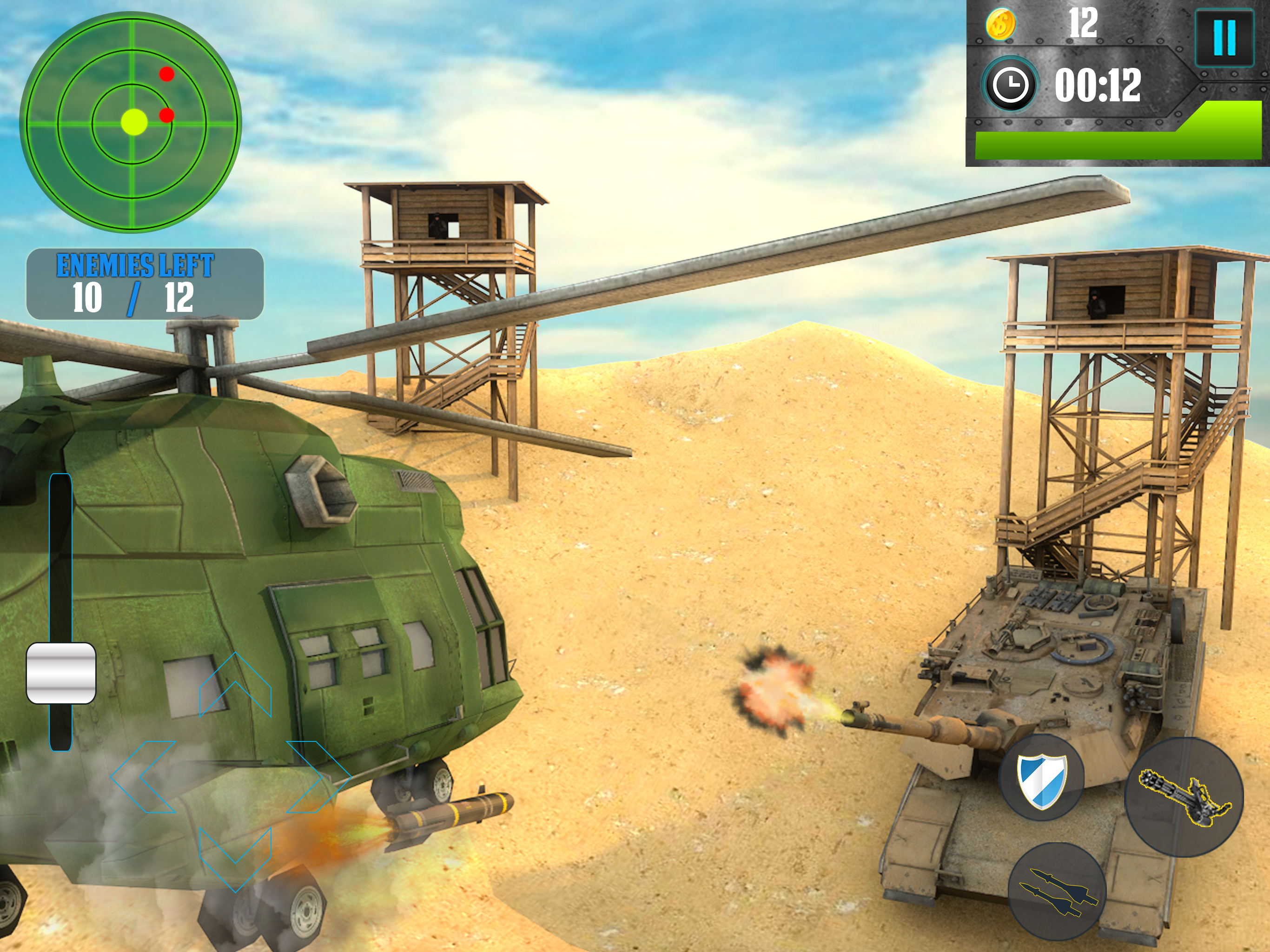 Helicopter Strike Action Games screenshot 6
