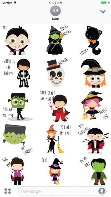 Halloween Cute Conversations