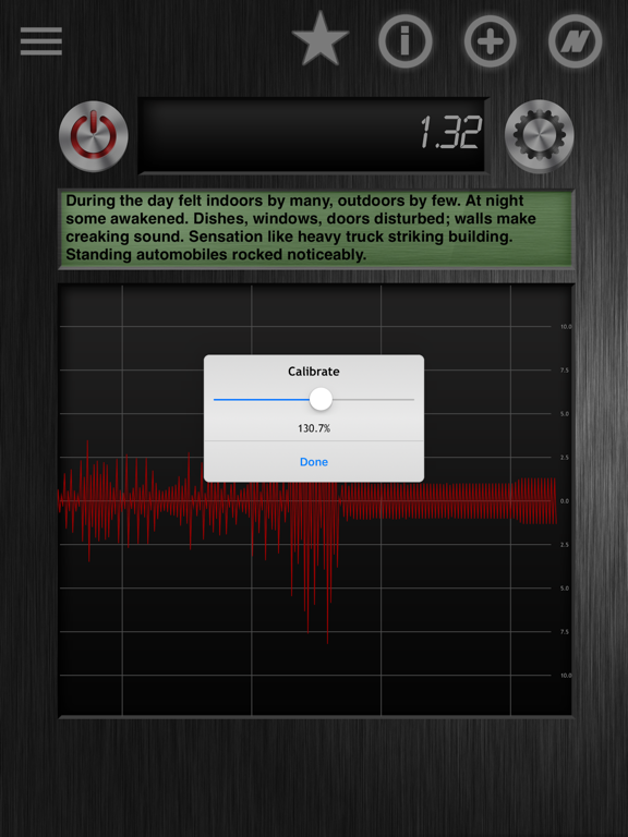 Screenshot #5 pour The Best Vibration Meter