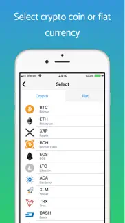 marketrates - crypto coins iphone screenshot 3