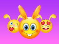 Happy Easter Emoji