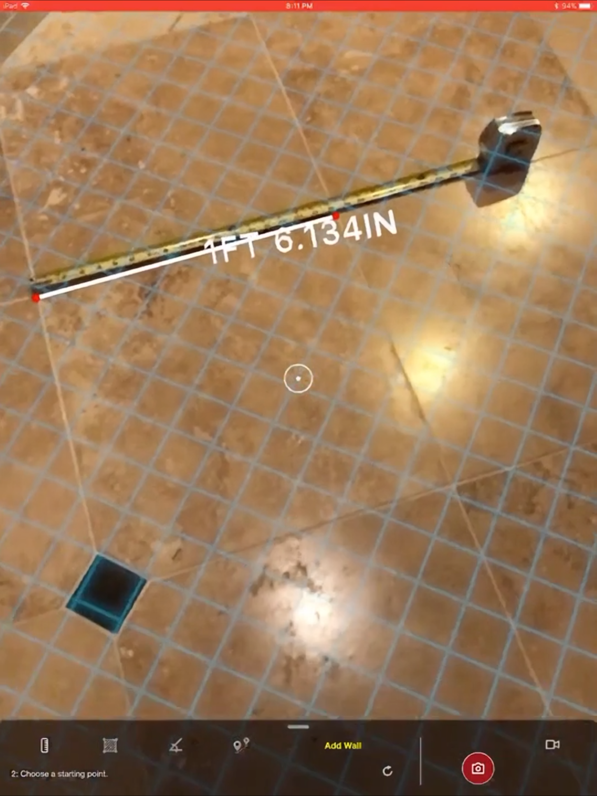AR Tape Measure: Air Measure