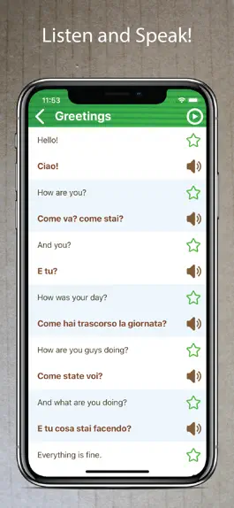Game screenshot Learn Italian Phrasebook Pro + apk