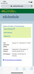 Crafton Hills College Mobile screenshot #3 for iPhone