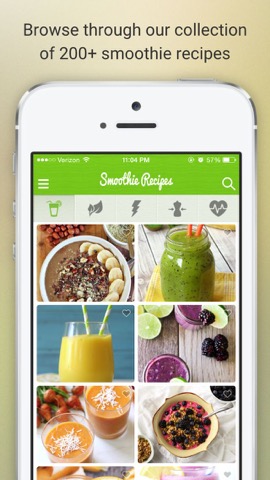 Smoothie Recipes Pro - Get healthy and lose weightのおすすめ画像1