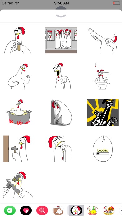 Chicken Bro 13 Sticker Pack screenshot 3