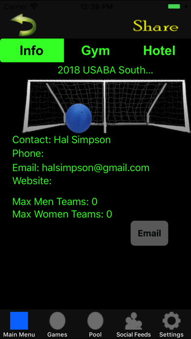 Goalball Scoreboard Screenshot 3