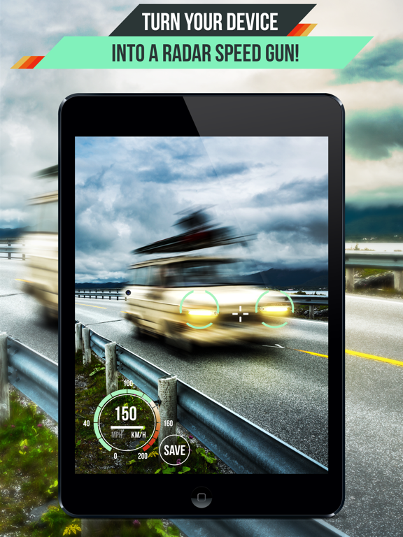Screenshot #2 for Speed Radar Gun PRO