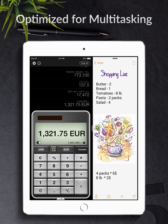 Calculator Pro+ for iPad screenshot-3