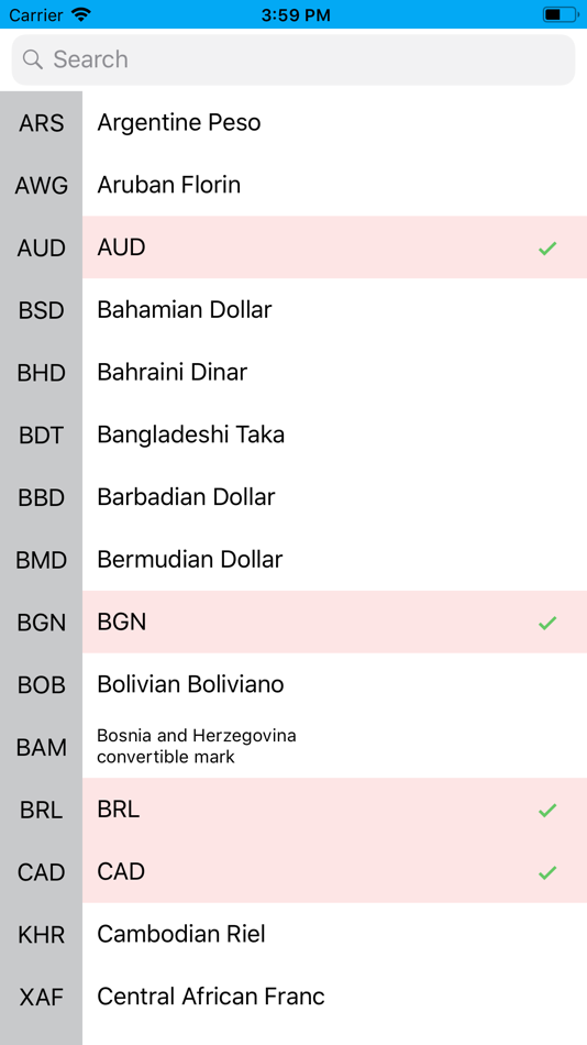 #5. All Currency Converter app (iOS) 由: p swagath