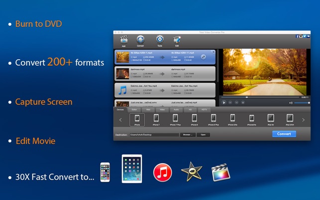 Total Video Converter Pro: DVD en Mac App Store