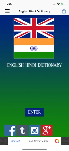 Game screenshot English Hindi Language Diction mod apk