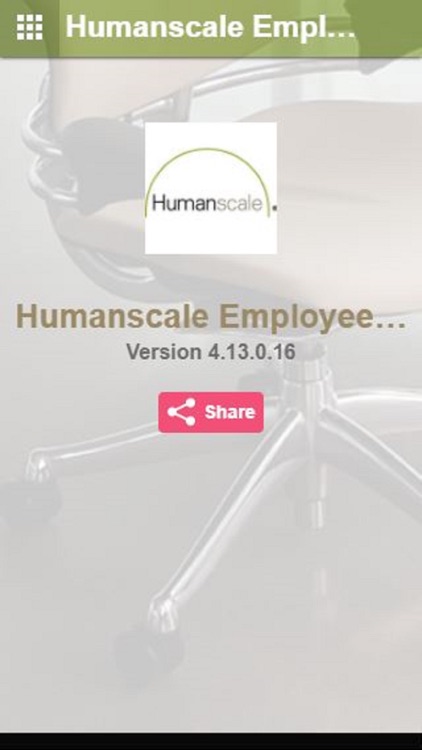 Humanscale Employee App