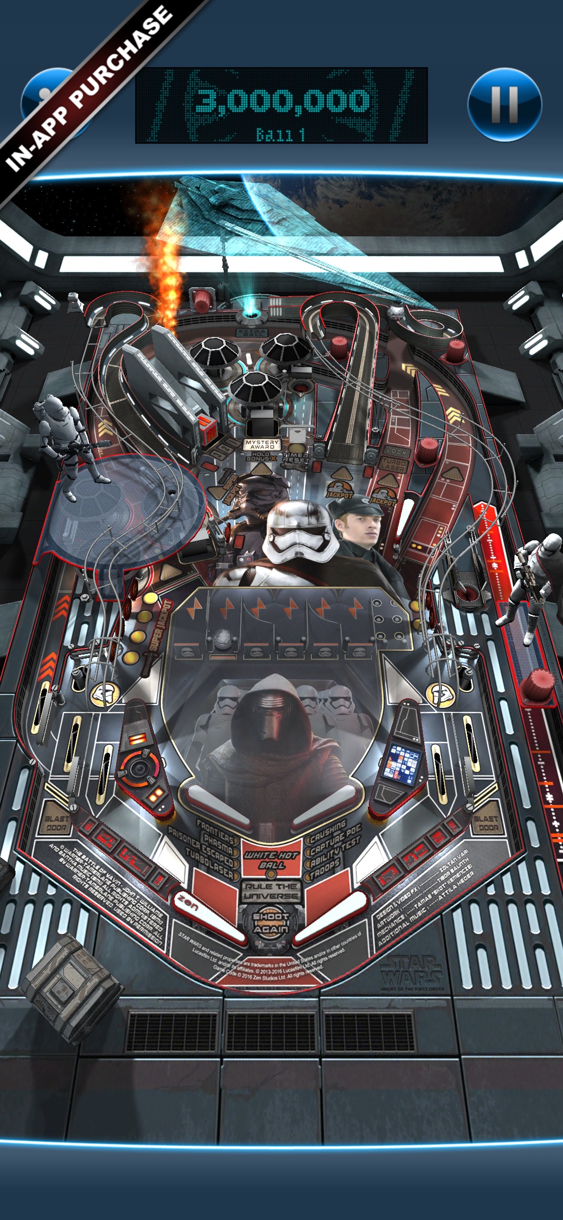 Screenshot do app Star Wars™ Pinball 7