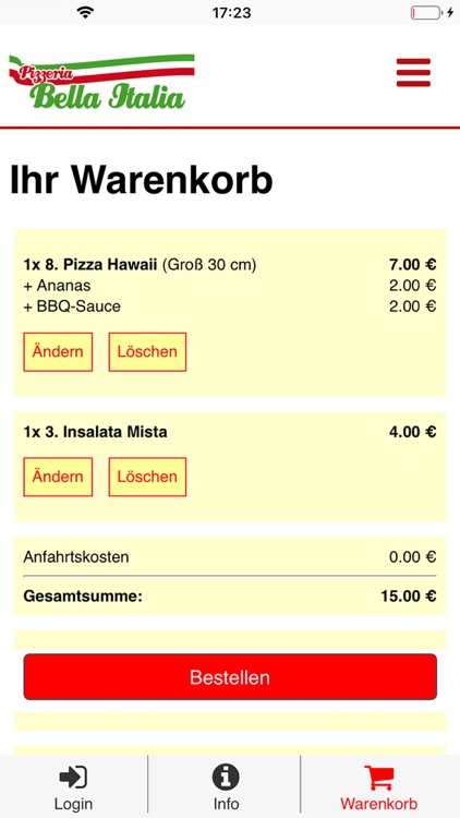 Bella Italia Zeitz screenshot-3