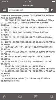 inet - ping, port, traceroute iphone screenshot 2