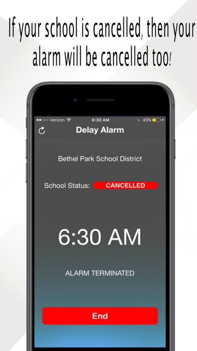 Delay Alarm iPhone screenshot 5 - Utilities app