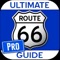 The Route 66: Ultimate Guide Pro app is the most complete, detailed, up-to-date, and easy-to-use Route 66 guide ever