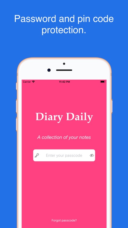 Diary with lock screenshot-3