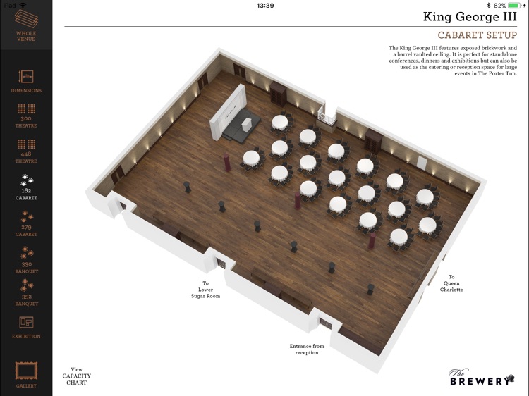 The Brewery 3D Floor Plans