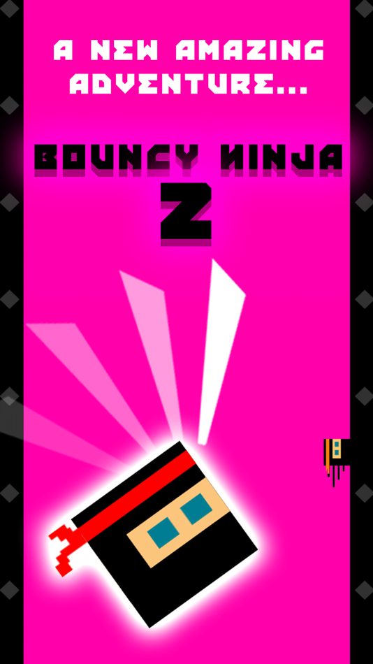 #1. Bouncy Ninja 2 (iOS) 由: Tiny Games