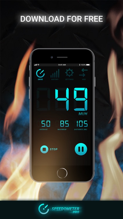 Speedometer PRO HUD screenshot-4