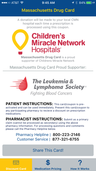 Screenshot #2 pour Massachusetts Drug Card