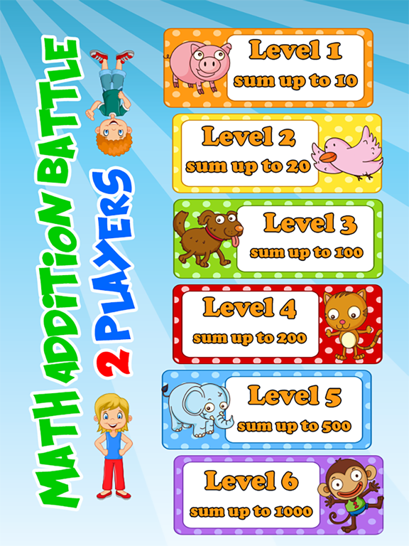 Screenshot #5 pour Math Addition 2 Players